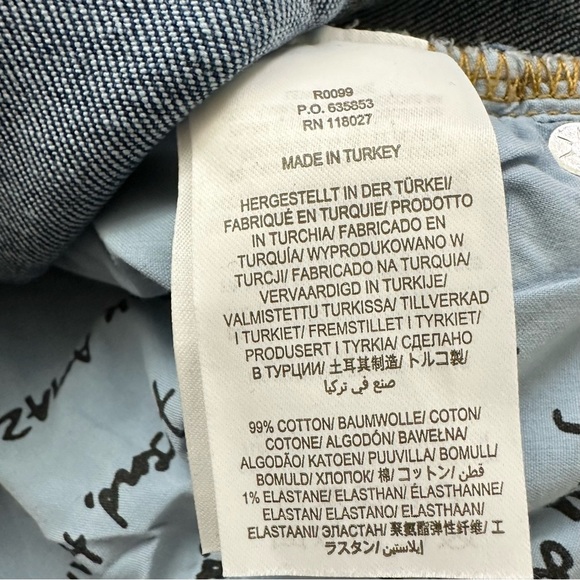 Boden Cropped Wide Leg Jeans R0099-MDN - Picture 8 of 10